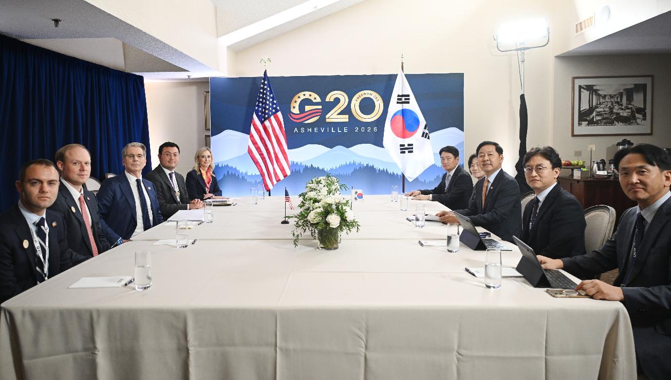 구윤철 부총리, 스콧 베선트 미국 재무장관 면담