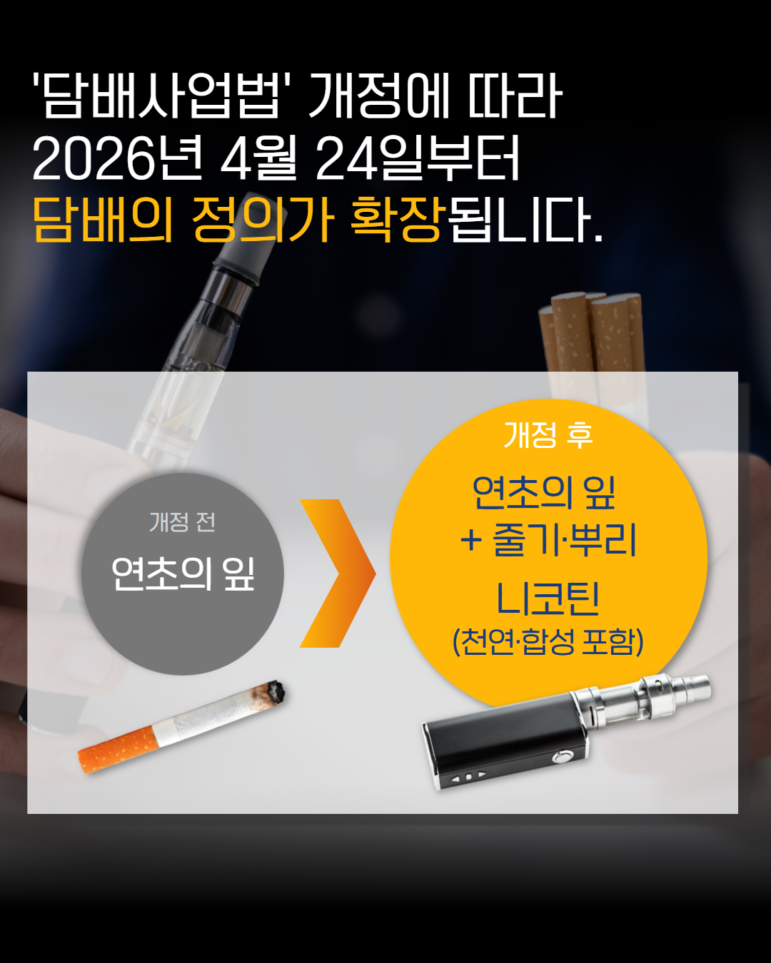 합성니코틴 액상형 전자담배도 법적으로 담배일까? 3}