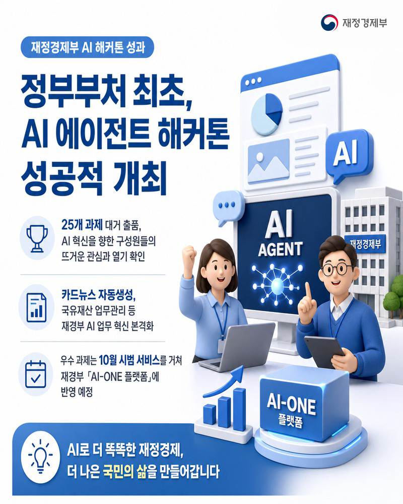 정부부처 최초, AI 에이전트 해커톤 성공적 개최 1}