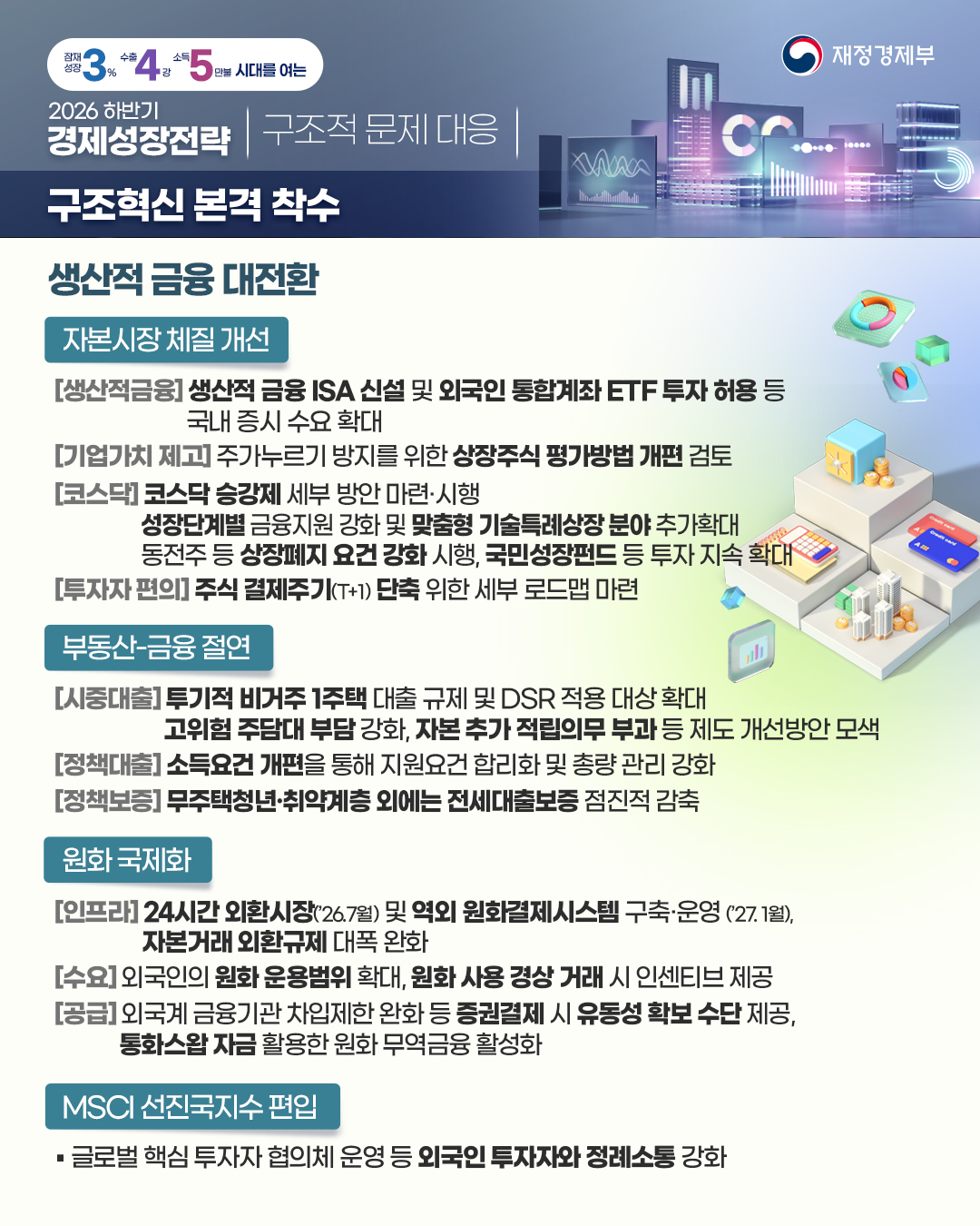 2026년 하반기 경제성장전략 - 3편 구조적 문제 대응 5}