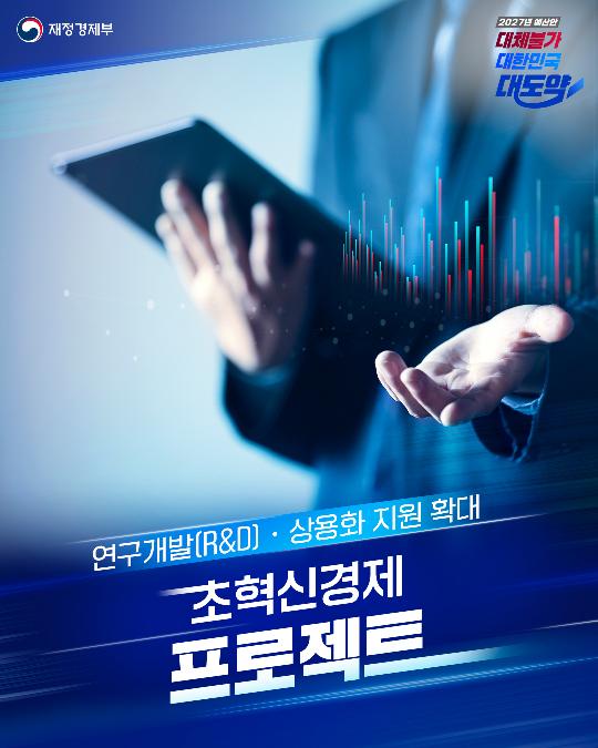 2027년 예산안 - 초혁신경제 프로젝트 집중 육성